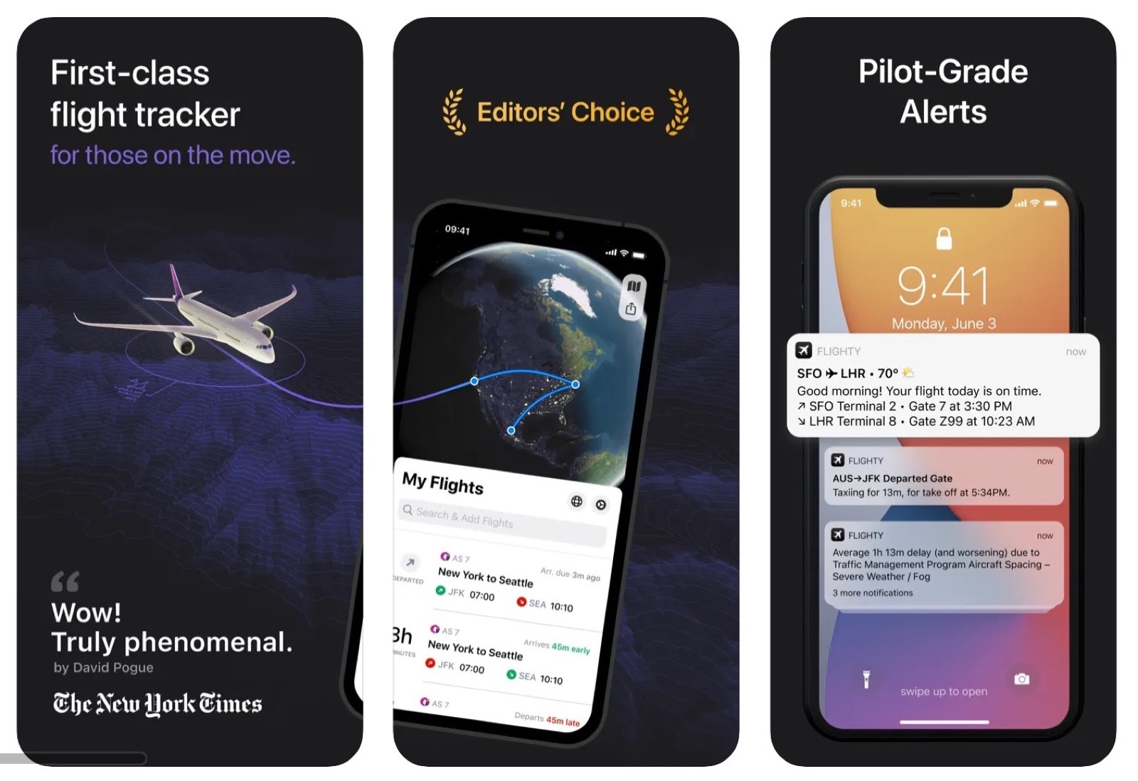 Flighty traccia gli aerei su iPhone anche in modalità aereo