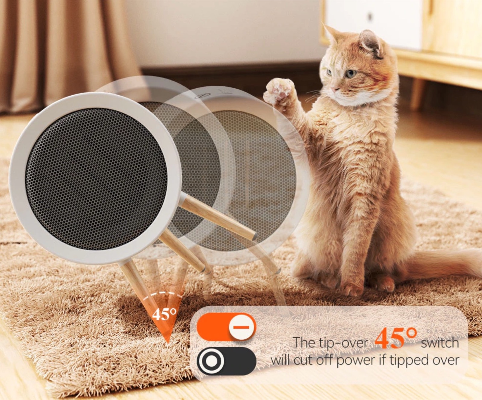 GAIATOP, il termoventilatore elettrico domestico in sconto a 37,55 € GAIATOP, il termoventilatore elettrico domestico in sconto a 37,55 €