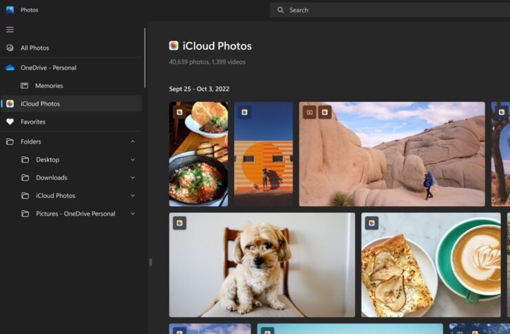 Microsoft rilascia iCloud Photos per Windows 11