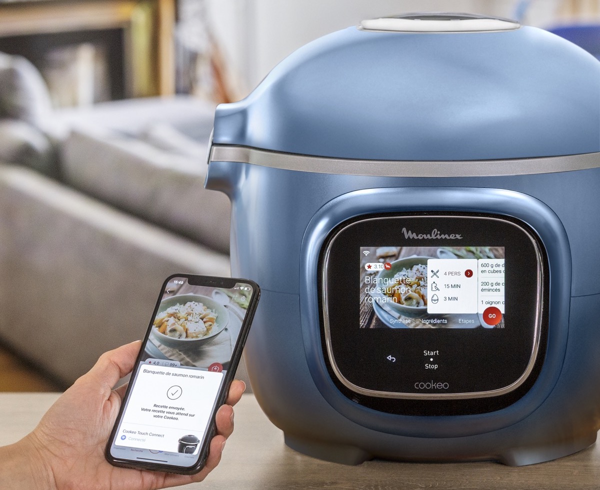 Moulinex allarga la famiglia con il nuovo Cookeo Touch WiFi Aqua