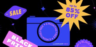 Luminar NEO e l’app imgmi scontati al Black Friday
