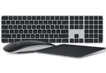 Black Friday davvero… Black con Magic mouse, Magic Keyboard neri al minimo Look “all black” per la scrivania, Magic mouse e Magic Keyboard neri in sconto