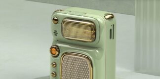 L’altoparlante Remax Mini in stile vintage è in offerta a 34 euro