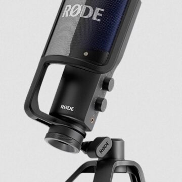 RØDE NT-USB+, microfono USB cardioide a condensatore per iPhone, iPad, Mac e Android