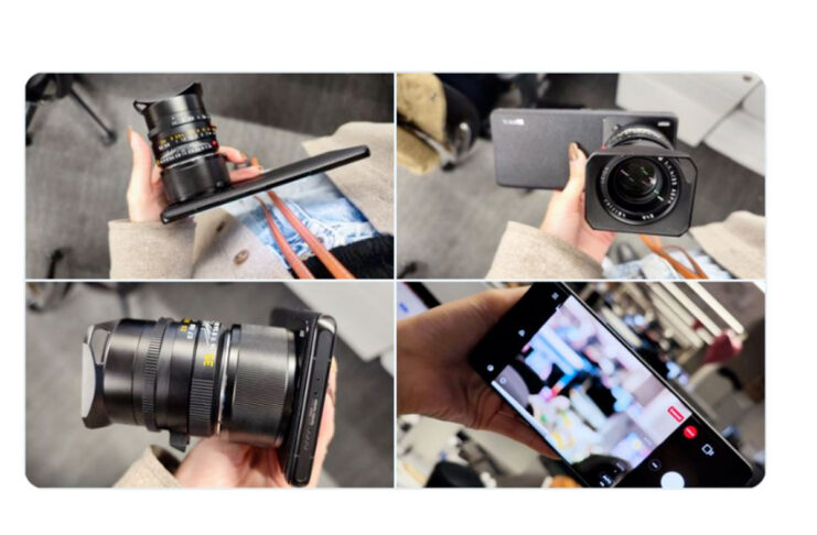 Xiaomi, un concept di smartphone con obiettivo intercambiabile