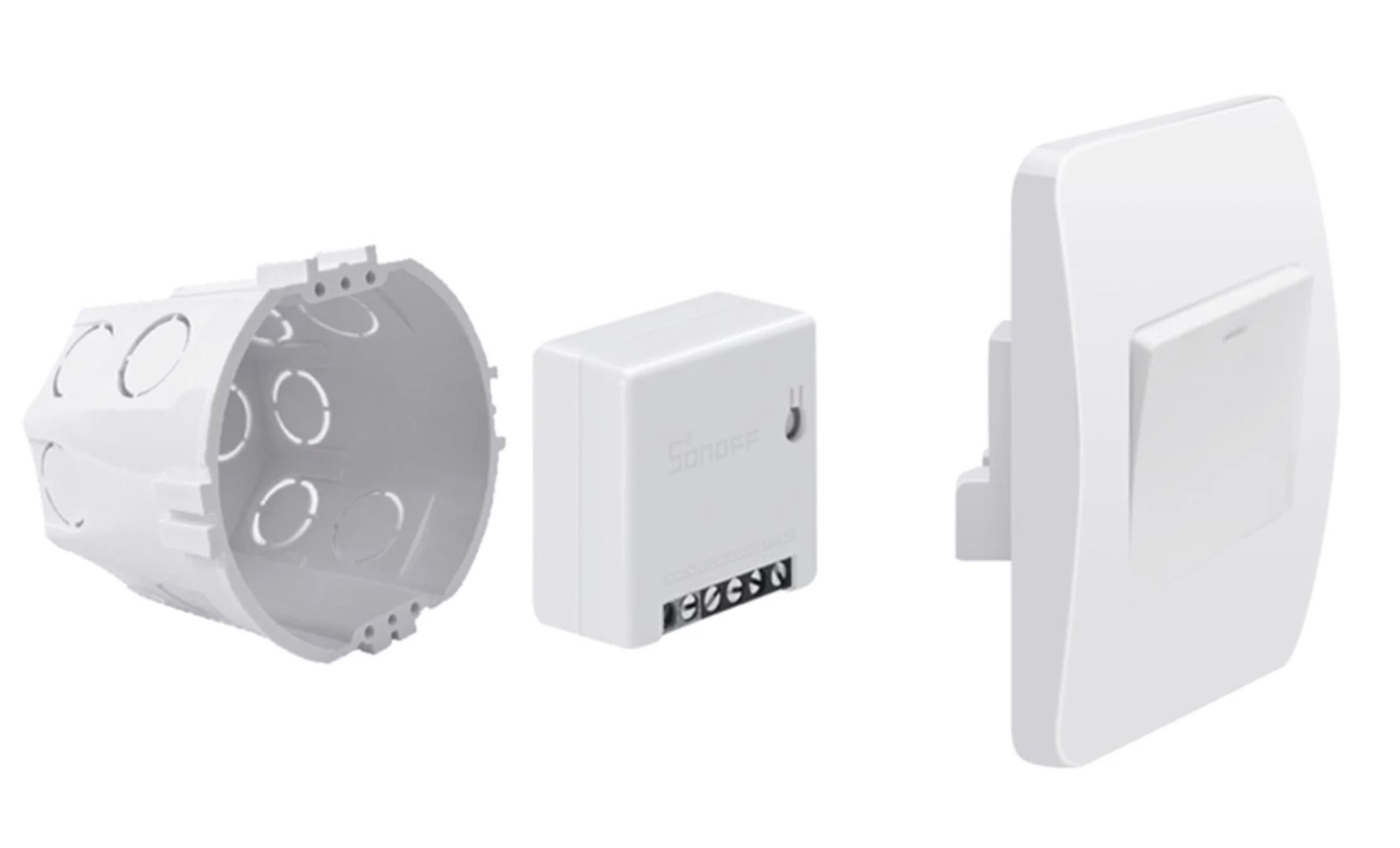 Interruttore intelligente SONOFF MINIR2, kit da tre in sconto a 16,95 € Interruttore intelligente SONOFF MINIR2, kit da tre in sconto a 16,95 €