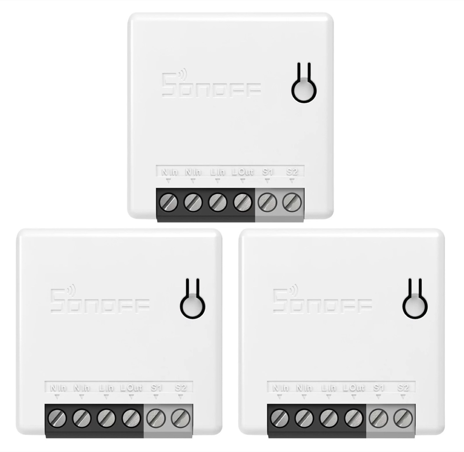 Interruttore intelligente SONOFF MINIR2, kit da tre in sconto a 16,95 € Interruttore intelligente SONOFF MINIR2, kit da tre in sconto a 16,95 €