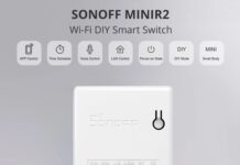 Interruttore intelligente SONOFF MINIR2, kit da tre in sconto a 16,95 € Interruttore intelligente SONOFF MINIR2, kit da tre in sconto a 16,95 €