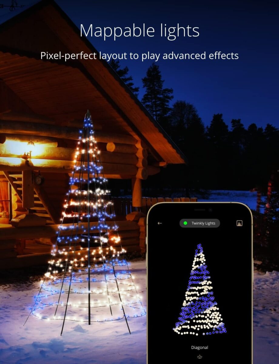 Black Friday, il "quasi" albero di Natale Smart Twinkly in sconto di 50