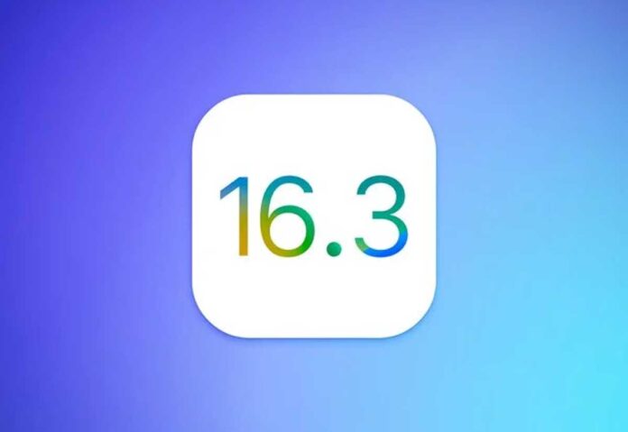 Prima beta di iOS 16.3, iPadOS 16.3, tvOS 16.3 e watchOS 9.3