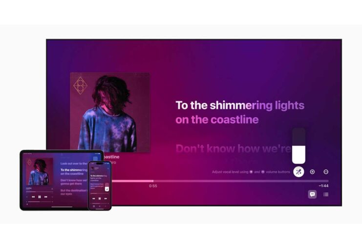Con iOS 16.2 l’app Musica diventa anche karaoke