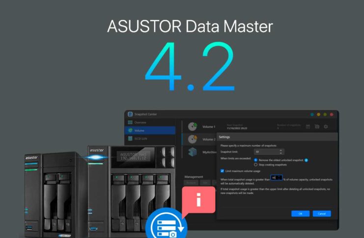 Asustor ADM 4.2, nuova versione del sistema operativo per NAS
