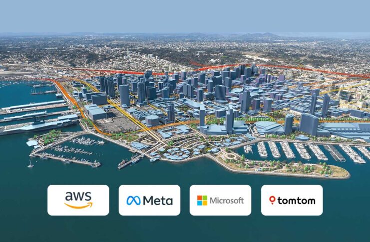 TomTom, Amazon, Meta e Microsoft collaborano a mappe libere