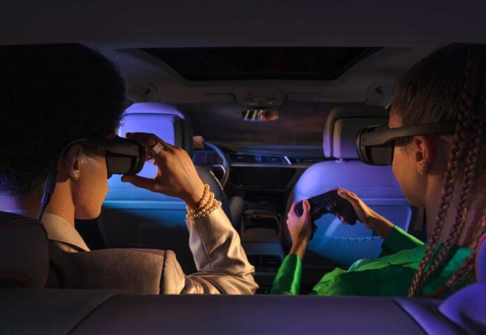 CES 2023, l’intrattenimento virtuale nella produzione di serie per Audi