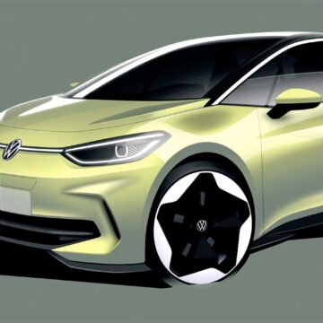 Volkswagen ha mostrato i bozzetti della nuova ID.3