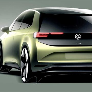 Volkswagen ha mostrato i bozzetti della nuova ID.3