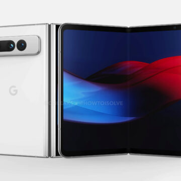 Pixel Fold, le immagini del presunto smartphone pieghevole di Google