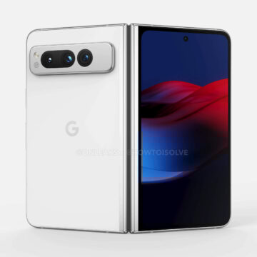 Pixel Fold, le immagini del presunto smartphone pieghevole di Google