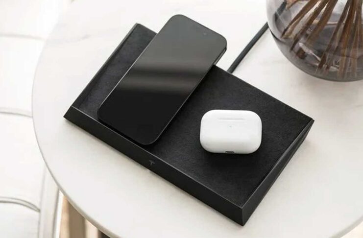 Tesla, una base Qi tipo AirPower per caricare fino a tre dispositivi