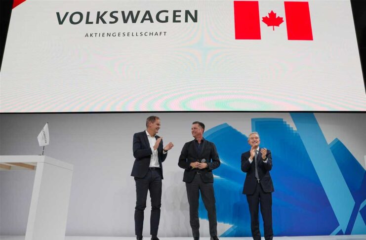 Volkswagen aprirà una  gigafactory in Nord America