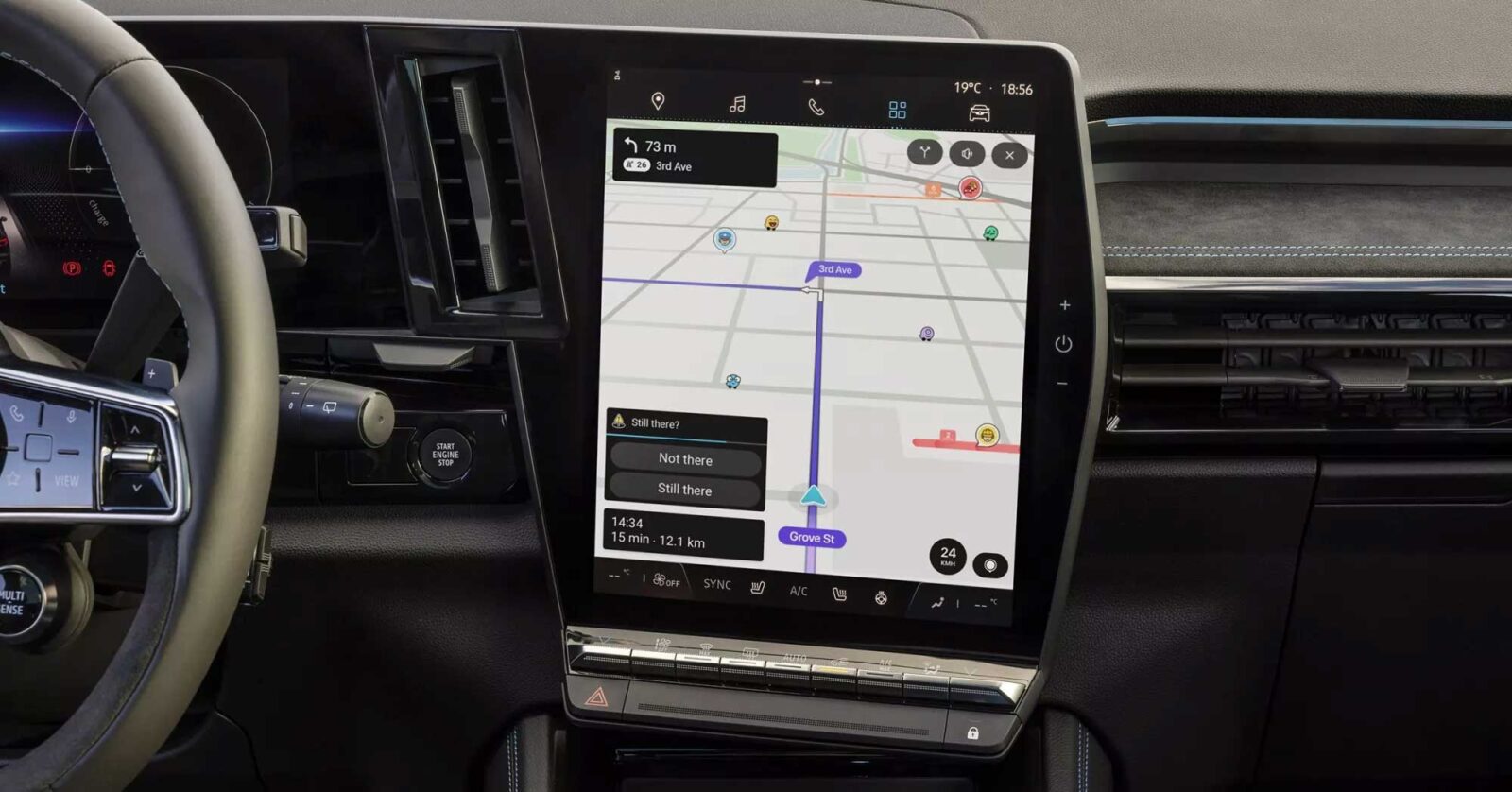 Renault integra Waze direttamente nel suo sistema multimediale