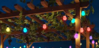 Addobbi Smart con la catena di lampadine Govee