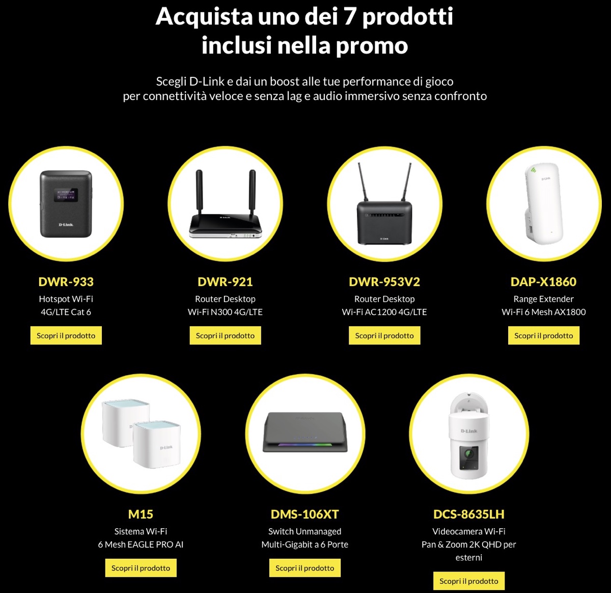 D-Link regala cuffie gaming a chi velocizza rete e Wi-Fi