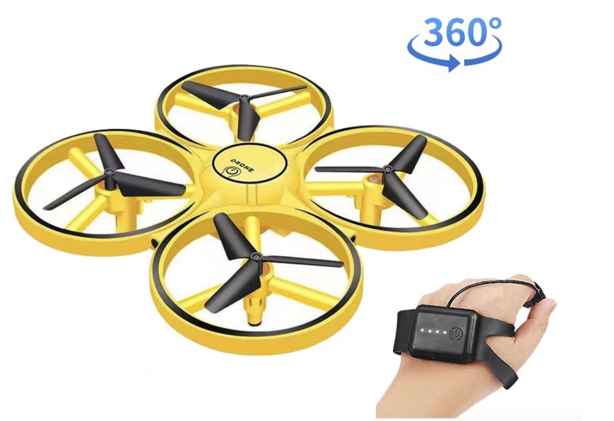 Il drone che si controlla con la mano a soli 18 euro