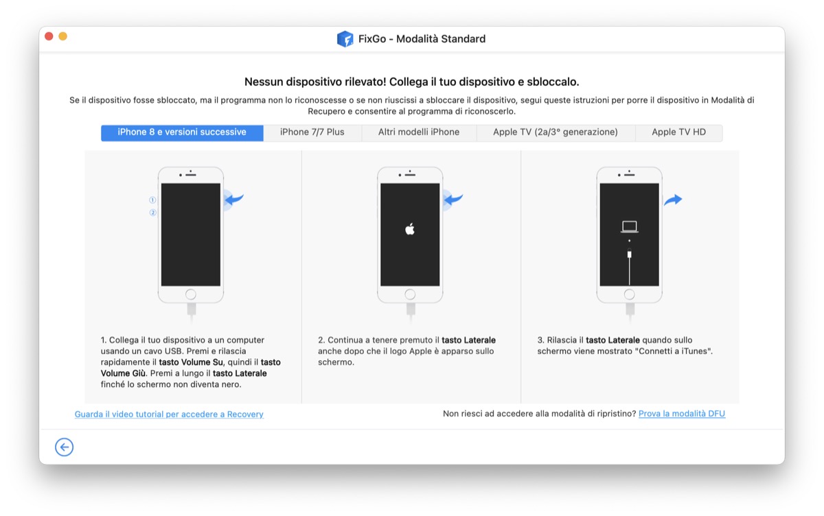 iToolab FixGo, un click per risolvere i malfunzionamenti su iPhone, iPad e Apple TV