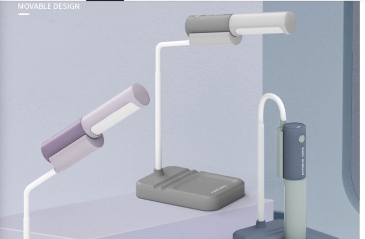 Questa stilosa lampada da tavolo dimmerabile ed estraibile costa appena 16 euro