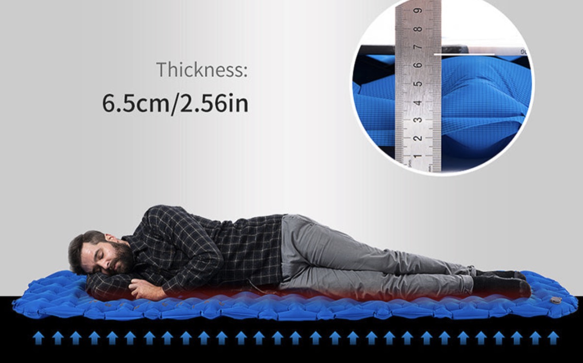 Materasso ad aria gonfiabile da campeggio Naturehike solo 59,99 euro