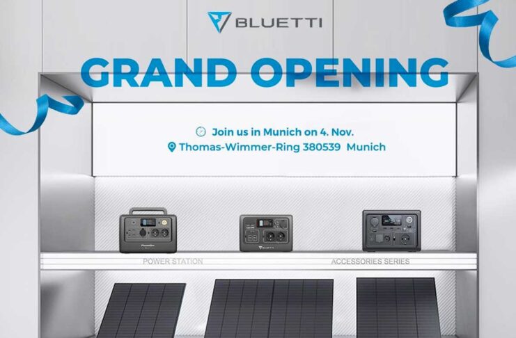 Bluetti ha aperto il primo Flagship Store a Monaco di Baviera