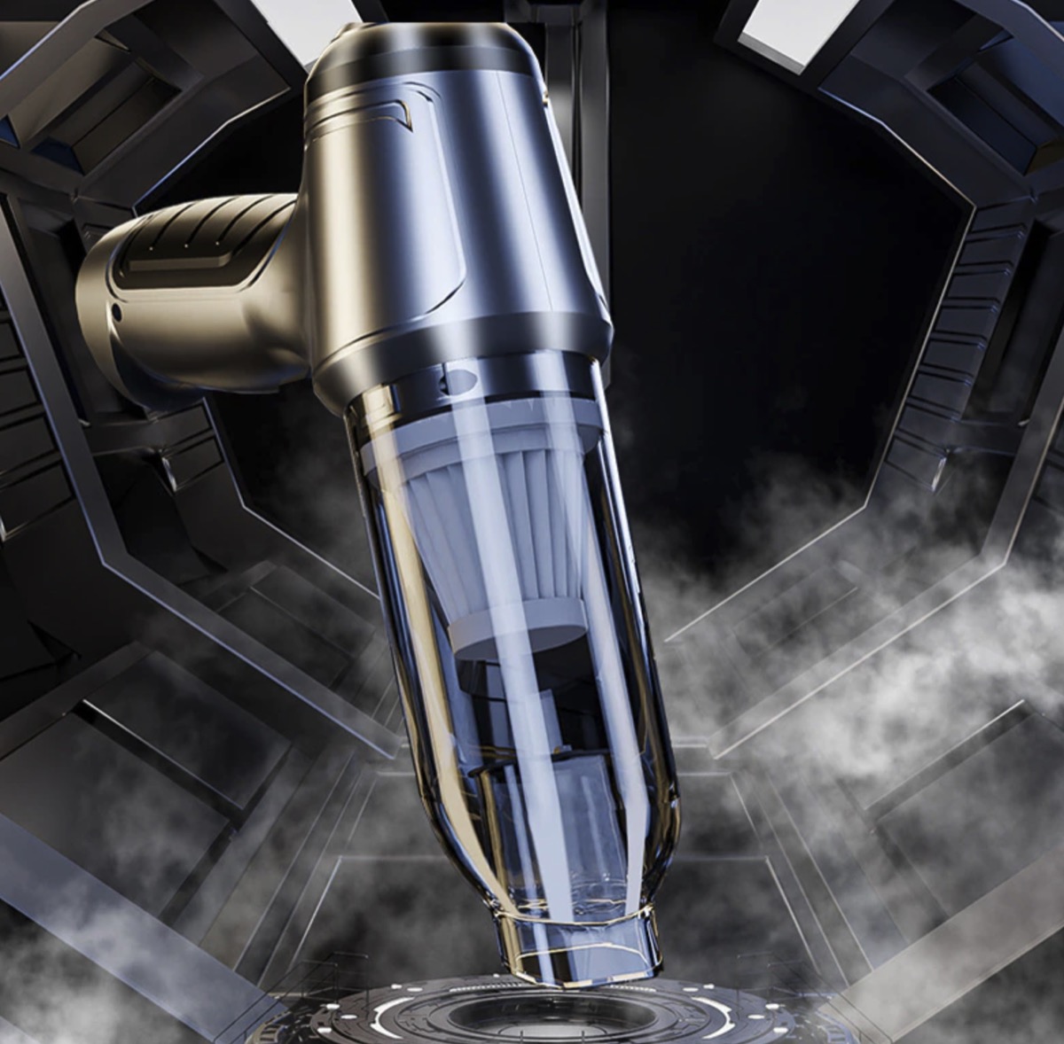 Aspirapolvere per auto portatile in offerta a 24 euro