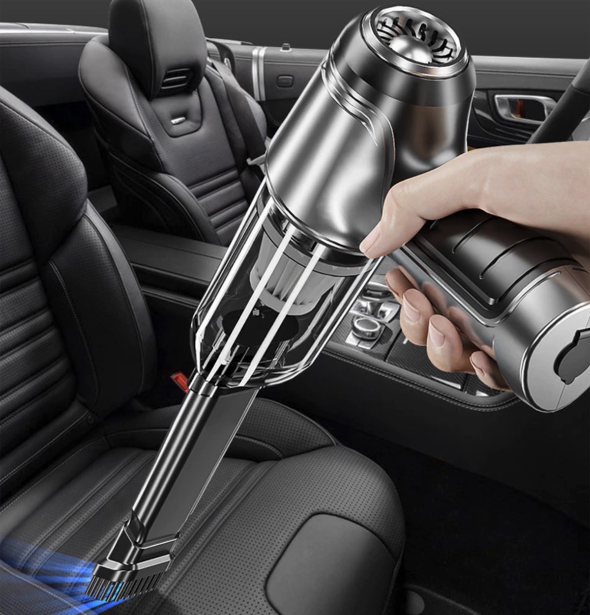 Aspirapolvere per auto portatile in offerta a 24 euro