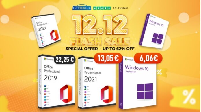 Offerte Windows 10 e Office 2021, si parte da 6 e 13 euro