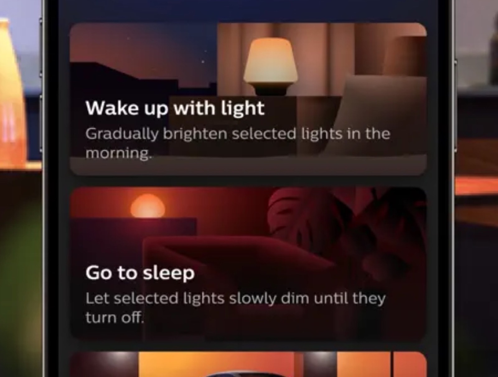 Philips Hue Natural Light regola la luce all’ora del giorno Philips Hue Natural Light regola la luce all’ora del giorno