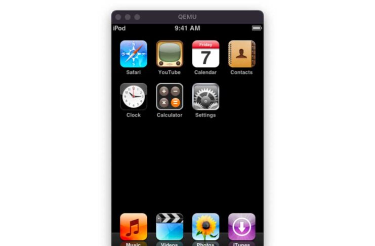 Sviluppatore è riuscito a emulare la prima versione di iPhoneOS con QEMU