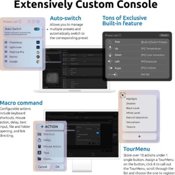 TourBox NEO è il controller per il fotoritocco, video, audio