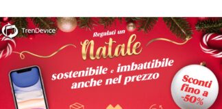 Natale sostenibile e imbattibile anche nel prezzo, con gli sconti TrenDevice fino a -50% su iPhone, iPad e Mac
