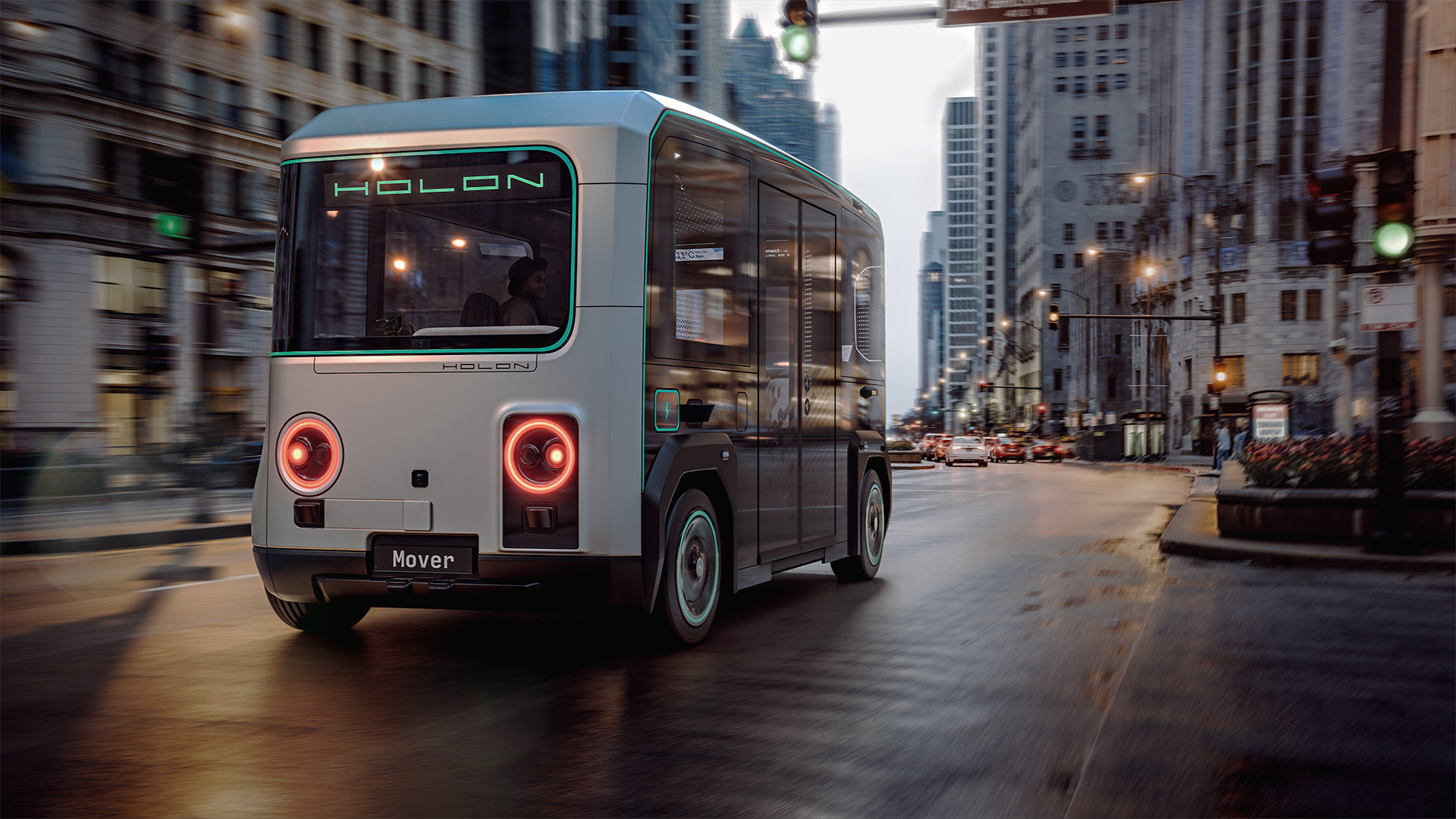 Holon è un “mover” a guida autonoma Holon è un “mover” a guida autonoma