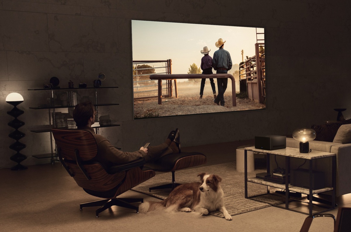 LG SIGNATURE OLED M è la TV LG che vi dà libertà nel progettare gli spazi