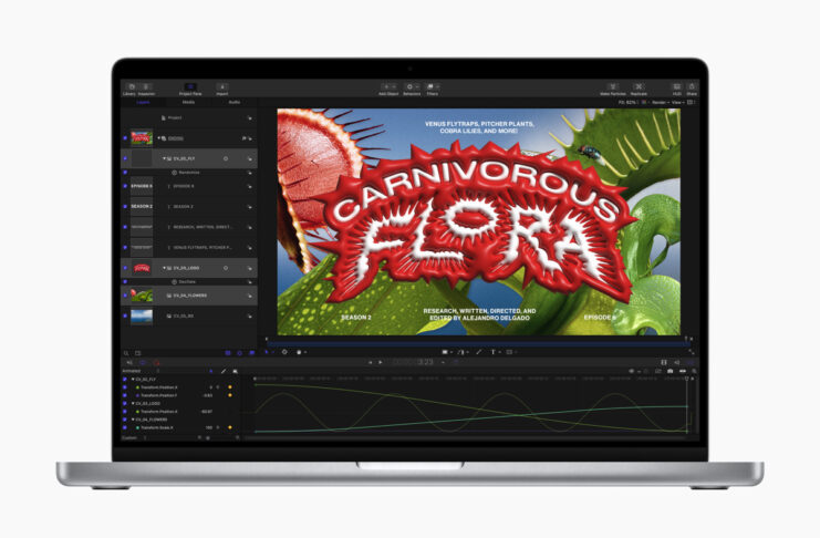 Apple svela MacBook Pro M2 Pro e Max con autonomia mai vista su Mac