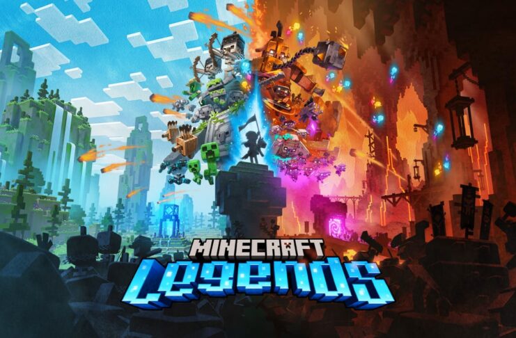 Minecraft Legends cambia pelle con azione e strategia alla Warcraft
