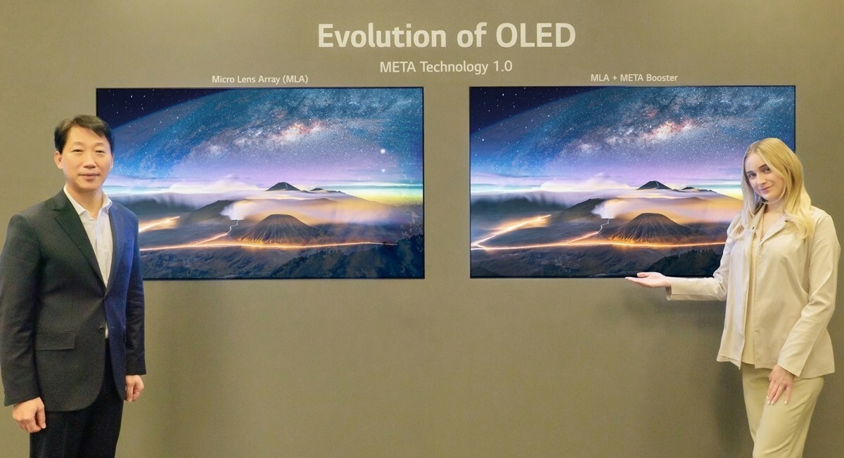 Al CES 2023 LG presenta il pannello TV OLED di terza generazione