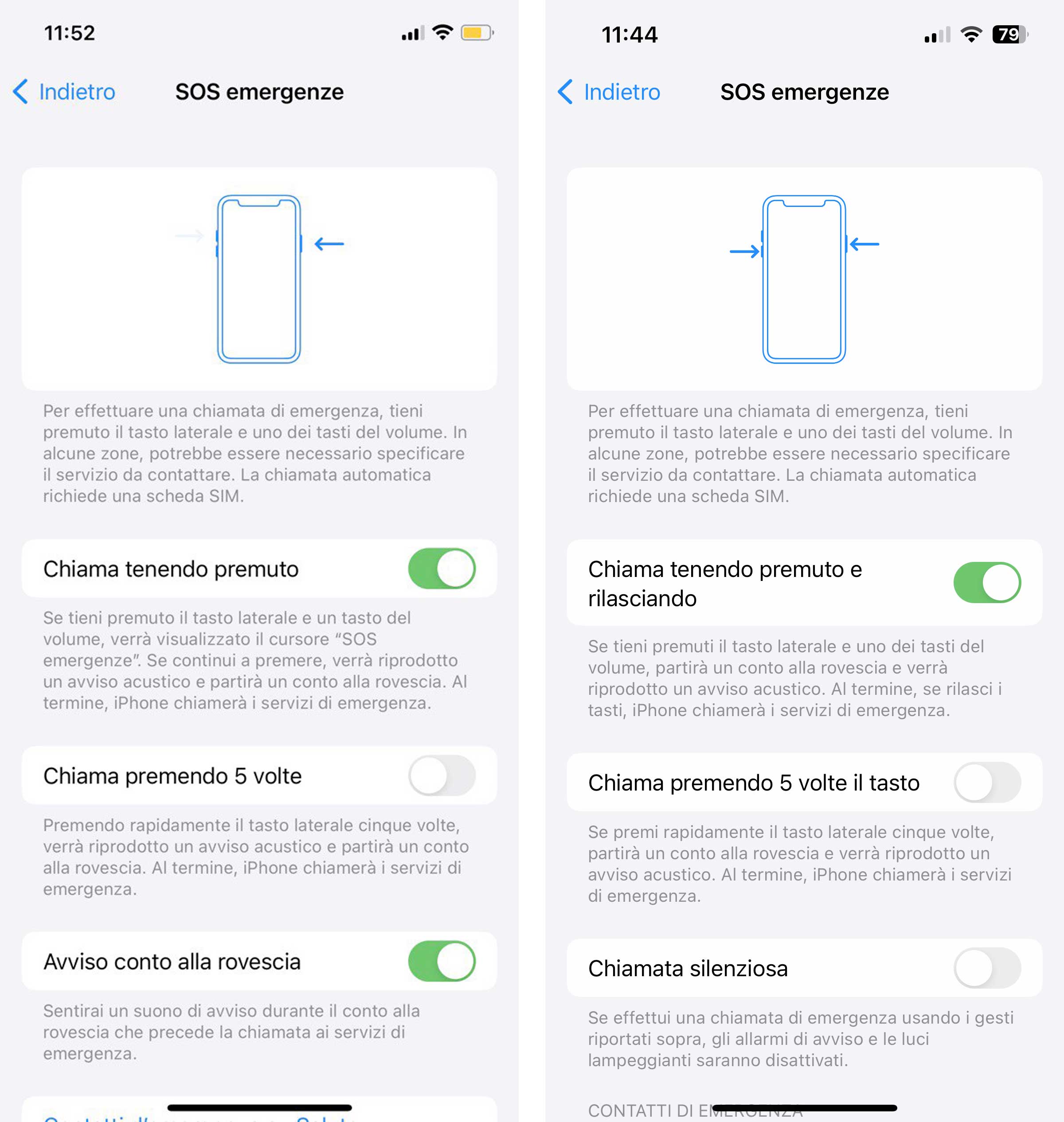 Con iOS 16.3 cambia la procedura per le chiamate di emergenza su iPhone con Face ID