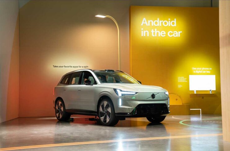 Nella Volvo EX90 i nuovi sistemi cartografici HD di Google