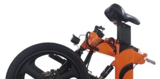 CHIRREY K7, bicicletta elettrica pieghevole in sconto