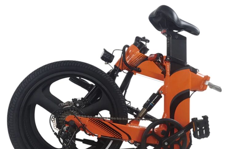 CHIRREY K7, bicicletta elettrica pieghevole in sconto