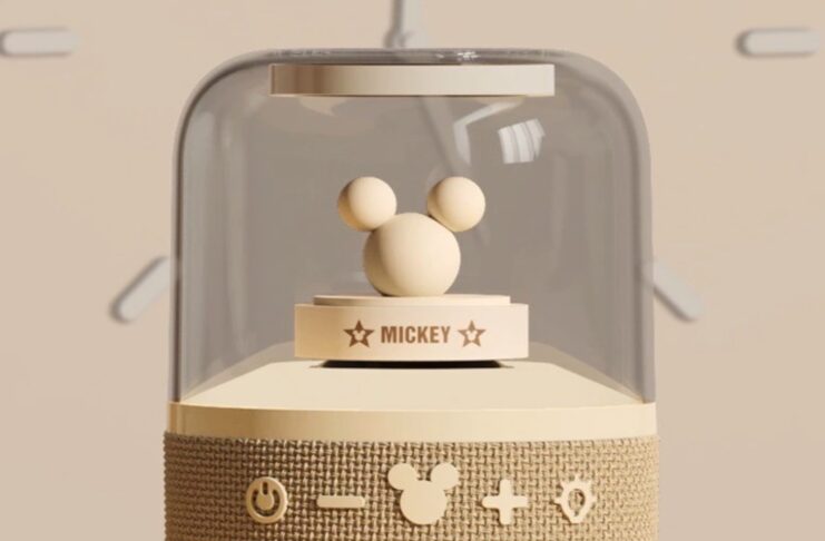 Con l’altoparlante luminoso Disney S6 la musica è stilosa