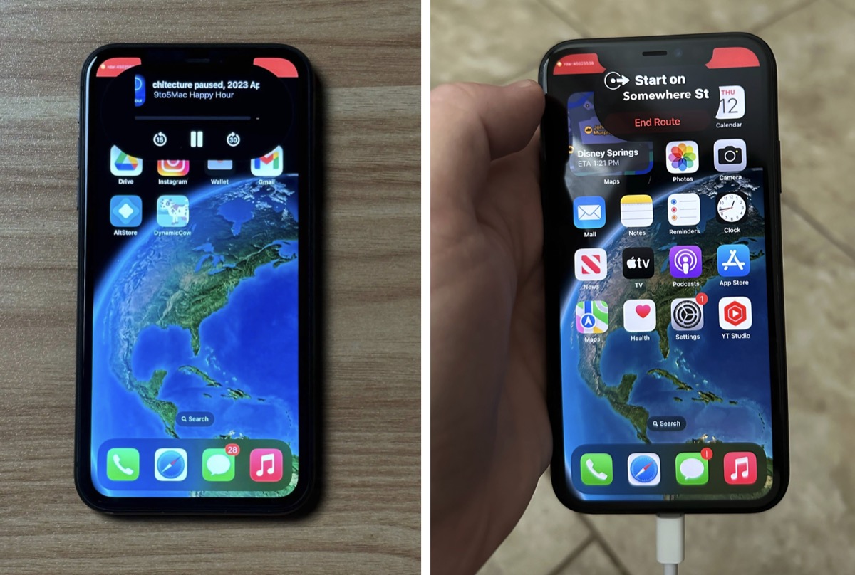 DynamicCow porta Dynamic Island su ogni iPhone o quasi, ma non provatela